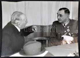 cca 1940-1947 Vörös János (1891-1968) vezérezredes, vezérkari főnök, honvédelmi miniszter (1944-1945...