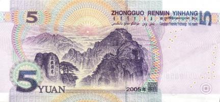 Kína 2005. 5Y + 2003. Hong Kong 10$ T:II