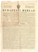 1854 A Budapesti Hírlap február 23-i száma.