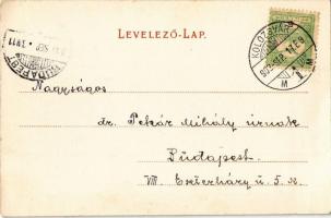 1903 Kolozsvár, Cluj; Mátyás király szobra /  statue of Matthias Corvinus, Mathias Rex