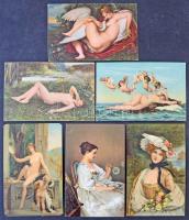 Stengel festmény képeslap gyűjtemény, 196 db közte sok ritkán látható darab / Stengel paintings coll...