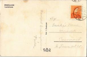 1939 Érsekújvár, Nové Zámky; Vasútállomás / railway station (EK)