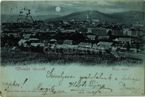 1899 Lőcse, Levoca; látkép, templom. Braun Fülöp kiadása / general view, church (EK)