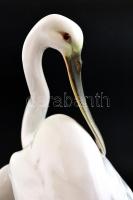 Herendi Kanalasgém pár. Kézzel festett, jelzett, javított, m:37 cm