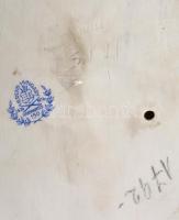 Herendi Kanalasgém pár. Kézzel festett, jelzett, javított, m:37 cm