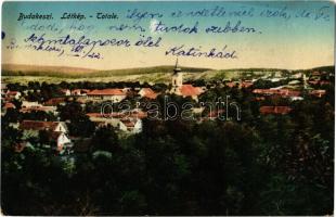 1917 Budakeszi, látkép, templom (EK)