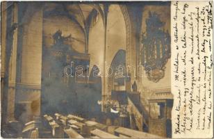 1904 Csetnek, Stítnik; Evangélikus templom belső / Lutheran church interior. photo (EK)
