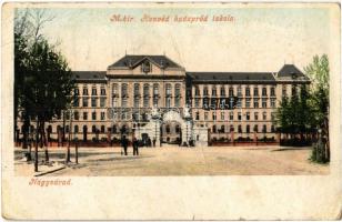 1907 Nagyvárad, Oradea; M. kir. honvéd hadapród iskola / military cadet school  (Rb)