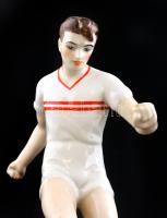 Drasche porcelán focista, kézzel festett, jelzett, hibátlan, m: 28 cm