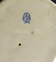 Herendi szoptató anya, kézzel festett, jelzett, hibátlan, m:19 cm