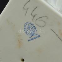 Herendi táncoló juhász, kézzel festett, hibátlan, jelzett, m: 30 cm