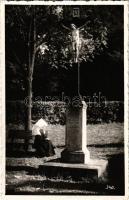 1943 Székelyudvarhely, Odorheiu Secuiesc; sír, temető / grave, cemetery. Kováts István photo