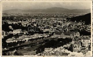 1937 Brassó, Kronstadt, Brasov; látkép / general view