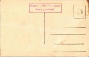 Szováta-fürdő, Baile Sovata; Incédy villa / Casa Magistratilor / villa. Vilus photo (szakadás / tear...