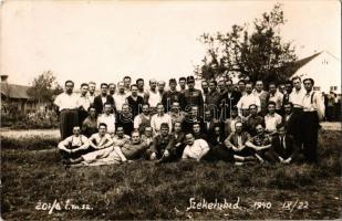 1940 Székelyhíd, Sacueni; magyar katonák / Hungarian soldiers. photo