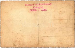 Szászsebes, Mühlbach, Sebesul Sasesc, Sebes; Evangélikus templom, automobil / Lutheran church, autom...