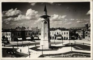 1935 Giurgiu, Gyurgyevó, Gyurgyó; Centrul orasului / street view, shops. Royal photo (EB)