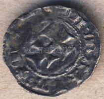 Mária 1382-1387 (1395) denár Ag ÉH 443b T:3