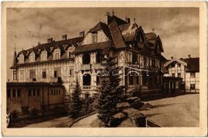 1928 Tátrafüred, Ótátrafüred, Altschmecks, Stary Smokovec (Tátra, Magas-Tátra, Vysoké Tatry); Tátra szanatórium / sanatorium (EK)