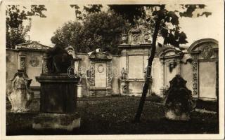 1936 Sopron, Múzeum kert. Schwarz Károly kiadása