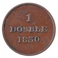 Guernsey 1830. 1D Br T:2-
Guernsey 1830. 1 Double Br C:VF
Krause KM#1