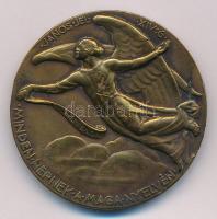 Berán Lajos (1882-1943) 1934. "Luther Márton" kétoldalas aranyozott Br emlékérem. "D ...