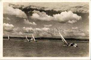 1939 Balaton, Jacht verseny, vitorlázás, vízi sport