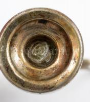 Ezüst sámás menóra gyújtó. Jelzett, / Silver Samas, Menorah candle lightener 12,94 g, 5 cm