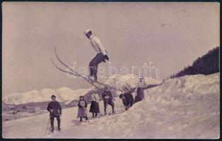 1912 Darányi Ignác (1849-1927) földművelésügyi miniszter saját kézzel írt képeslapja b. Wlassics Gyu...