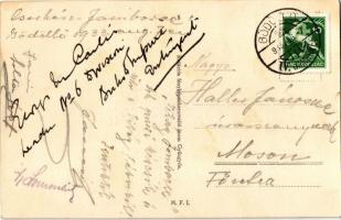 1933 Gödöllő, Cserkész Jamboree világ tábor, cserkészek / World Scout Jamboree + So. Stpl