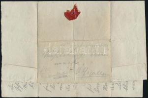 VÉDETT - NO EXPORT1849 augusztus 1. Klapka György (1820-1892) honvédtábornok saját kezű, német nyelv...