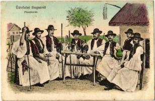 Üdvözlet Bugacról, pászotorok / Hungarian folklore, shepherds