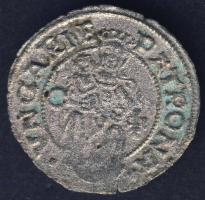 1528? C-liliom Denár Ag I. Ferdinánd T:3+