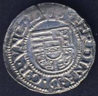 1528? Denár Ag I. Ferdinánd verdejel nélkül T:2- rep