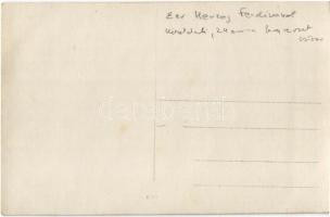 SMS Erzherzog Franz Ferdinand az Osztrák-Magyar Haditengerészet Radetzky-osztályú csatahajója, matró...