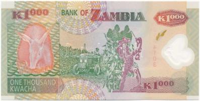 Zambia 2008. 1000K T:I
Zambia 2008. 1000 Kwacha C:Unc Krause#44f