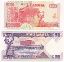 Zambia 1986-88. 50K + 2009. 50K T:I
Zambia 1986-88. 50 Kwacha + 2009. 50 Kwacha C:Unc Krause#28,37h