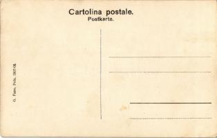 Osztrák-magyar haditengerészet torpedónaszádja teljes gőzzel előre / K.u.K. Kriegsmarine Torpedoboot...