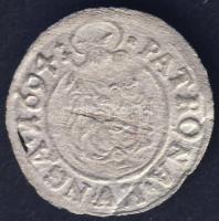 1694KB Denár Ag I. Lipót T:2/2- rep.