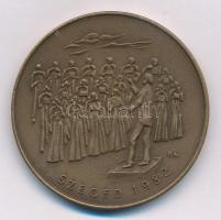 Borsos Miklós (1906-1990) 1982. "MÉE Szeged - Kodály Zoltán 1882-1967" Br emlékérem (43mm)...
