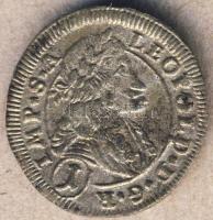 Ausztria 1701. 1kr Ag I. Lipót T:2+