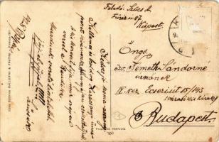 1928 Italian Art Nouveau lady. Ballerini & Fratini 250. s: Chiostri (EK)