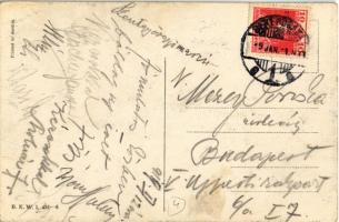 1919 Lady with fashion hat. B.K.W.I. 481-6. s: Mela Koehler