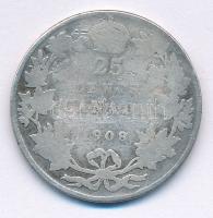 Kanada 1908. 25c Ag "VII. Eduárd" T:3-
Canada 1908. 25 Cents Ag "Edward VII" C:...