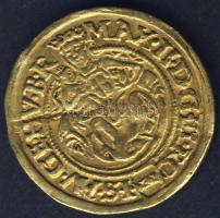 1573. Aranyforint Au 3,4g Miksa T:2- hajtás R!