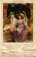 1900 Romeo & Juliet (Shakespeare), litho (EK)