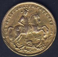 Körmöcbánya 18.sz. Szt. György 2 Dukát Au 6,5g T:2-/3+ k