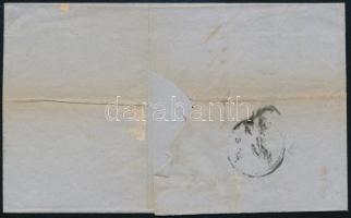 1863 5kr levélen / on cover "LÉBÉNY SZT. MIKLÓS" - Raab