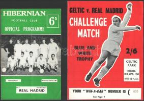 1953-1960 8 db Puskás Ferenccel és az Aranycsapattal kapcsolatos nyomtatvány. Több Real Madrid mérkő...