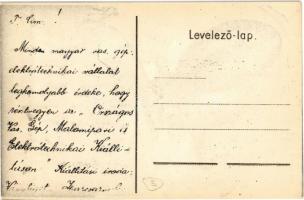 1923 Budapest, Országos Vas-, Gép-, Malom és Elektrotechnikai Kiállítás. Bruchsteiner és fia litho /...